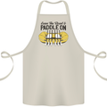 Paddle On White Water Rafting Dinghy Funny Cotton Apron 100% Organic Natural