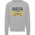 Paddle On White Water Rafting Dinghy Funny Kids Sweatshirt Jumper Sports Grey