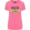 Paddle On White Water Rafting Dinghy Funny Womens Wider Cut T-Shirt Azalea