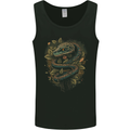 Pagan Snake in a Gothic Tree Mens Vest Tank Top Black