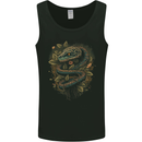 Pagan Snake in a Gothic Tree Mens Vest Tank Top Black