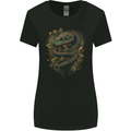 Pagan Snake in a Gothic Tree Womens Wider Cut T-Shirt Black
