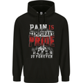 Pain Gym Training Top Bodybuilding Fitness Mens Hoodie Black