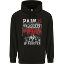 Pain Gym Training Top Bodybuilding Fitness Mens Hoodie Black