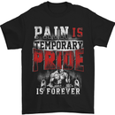 Pain Gym Training Top Bodybuilding Fitness Mens T-Shirt Cotton Gildan Black