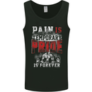 Pain Gym Training Top Bodybuilding Fitness Mens Vest Tank Top Black