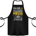 Pain Gym Training Top Bodybuilding Workout Cotton Apron 100% Organic Black