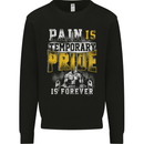 Pain Gym Training Top Bodybuilding Workout Mens Sweatshirt Jumper Black
