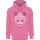 Paisly Panda Bear Mens 80% Cotton Hoodie Azelea