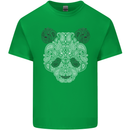 Paisly Panda Bear Mens Cotton T-Shirt Tee Top Irish Green
