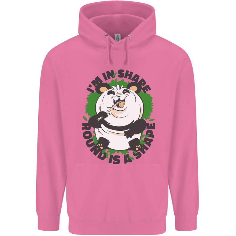 Panda Bear Funny Overweight Fat Humour Childrens Kids Hoodie Azalea