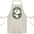Panda Bear Funny Overweight Fat Humour Cotton Apron 100% Organic Natural