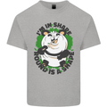 Panda Bear Funny Overweight Fat Humour Kids T-Shirt Childrens Sports Grey