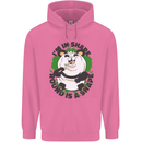 Panda Bear Funny Overweight Fat Humour Mens 80% Cotton Hoodie Azelea