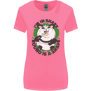 Panda Bear Funny Overweight Fat Humour Womens Wider Cut T-Shirt Azalea