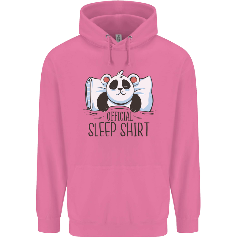 Panda Bear Funny Sleep Sleeping Nightwear Childrens Kids Hoodie Azalea