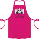 Panda Bear Funny Sleep Sleeping Nightwear Cotton Apron 100% Organic Pink