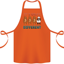Panda Bear LGBT It's Okay to Be Different Cotton Apron 100% Organic Orange