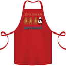Panda Bear LGBT It's Okay to Be Different Cotton Apron 100% Organic Red