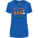 Panda Bear LGBT It's Okay to Be Different Womens Wider Cut T-Shirt Royal Blue