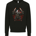 Panda Warrior Bear MMA SCI-FI Samurai Kids Sweatshirt Jumper Black