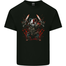 Panda Warrior Bear MMA SCI-FI Samurai Kids T-Shirt Childrens Black