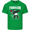 Pandalism Banksy Style Street Art Graffiti Mens Cotton T-Shirt Tee Top Irish Green