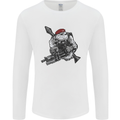 Para Bulldog The Parachute Regiment 1 2 3 4 Mens Long Sleeve T-Shirt White