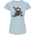 Para Bulldog The Parachute Regiment 1 2 3 4 Womens Petite Cut T-Shirt Light Blue
