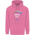 Paragliding Don't Make Me Walk When Can Fly Mens 80% Cotton Hoodie Azelea