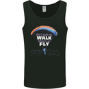 Paragliding Don't Make Me Walk When Can Fly Mens Vest Tank Top Black