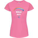 Paragliding Don't Make Me Walk When Can Fly Womens Petite Cut T-Shirt Azalea