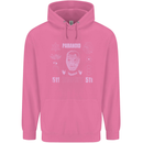 Paranoid Conspiracy Skull Childrens Kids Hoodie Azalea