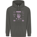 Paranoid Conspiracy Skull Childrens Kids Hoodie Storm Grey