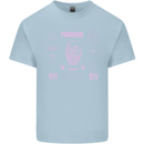 Paranoid Conspiracy Skull Kids T-Shirt Childrens Light Blue