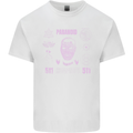 Paranoid Conspiracy Skull Mens Cotton T-Shirt Tee Top White