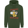 Paranormal Activity Investigator Ghosts Spirits Childrens Kids Hoodie Forest Green