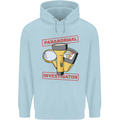 Paranormal Activity Investigator Ghosts Spirits Childrens Kids Hoodie Light Blue