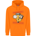 Paranormal Activity Investigator Ghosts Spirits Childrens Kids Hoodie Orange