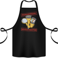 Paranormal Activity Investigator Ghosts Spirits Cotton Apron 100% Organic Black
