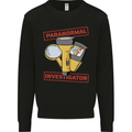 Paranormal Activity Investigator Ghosts Spirits Mens Sweatshirt Jumper Black