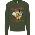 Paranormal Activity Investigator Ghosts Spirits Mens Sweatshirt Jumper Forest Green