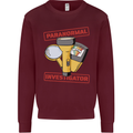 Paranormal Activity Investigator Ghosts Spirits Mens Sweatshirt Jumper Maroon