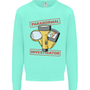Paranormal Activity Investigator Ghosts Spirits Mens Sweatshirt Jumper Peppermint