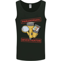 Paranormal Activity Investigator Ghosts Spirits Mens Vest Tank Top Black