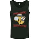 Paranormal Activity Investigator Ghosts Spirits Mens Vest Tank Top Black