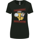 Paranormal Activity Investigator Ghosts Spirits Womens Wider Cut T-Shirt Black