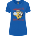 Paranormal Activity Investigator Ghosts Spirits Womens Wider Cut T-Shirt Royal Blue