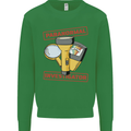 Paranormal Activity Investigator Halloween Kids Sweatshirt Jumper Irish Green