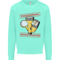 Paranormal Activity Investigator Halloween Kids Sweatshirt Jumper Peppermint